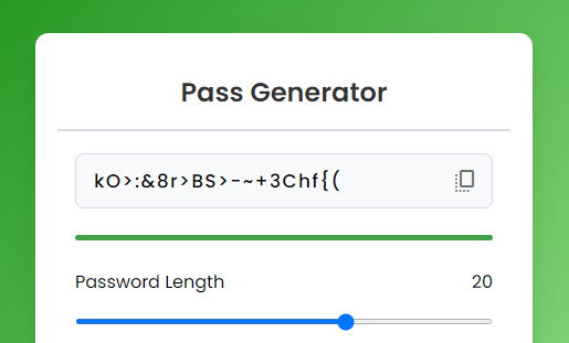 Password Generator